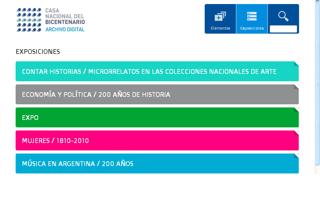 Casa Nacional del Bicentenario - Interactive Kiosks · UX/UI