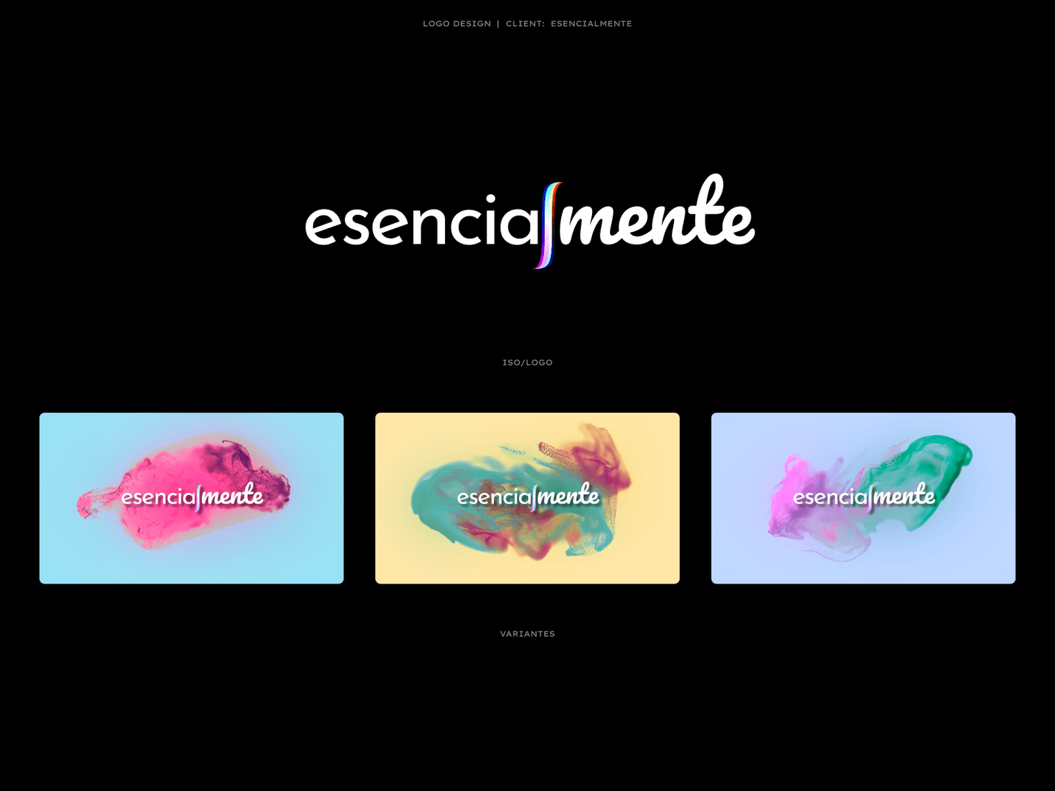 Esencialmente - Logo y motion graphics