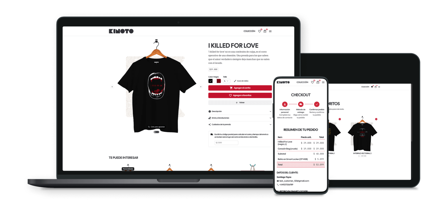 Kinoto - Brand Identity · E-Commerce · Creative Development